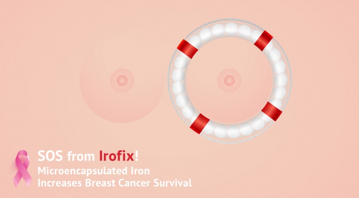 Breast cancer and iron deficiency